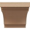 Ekena Millwork 12"W x 12"D x 12"H Wide Pescadero Rough Cedar Woodgrain TimberThane Corbel, Primed Tan CORUR12X12X12PECRCPR - alternate 2